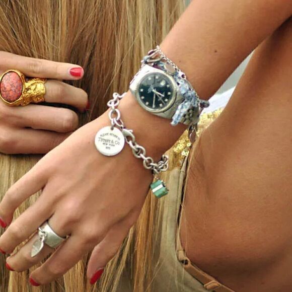 NWT Yves Saint Laurent Sz 4 RARE Pink YSL Arty Cabochon Statement 24KT Gold Ring - Picture 14 of 16